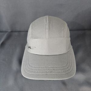 HALO Headband Sport Hat Cap Gray Running Strap Back Sweat Block Technology